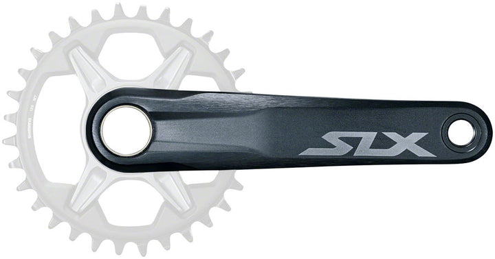 Juego de bielas Shimano SLX FC-M7130-1 - 175 mm, 12 velocidades, montaje directo, Hollowtech II, negro