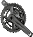 Juego de bielas Omega AGX 2x Full Speed ​​Ahead - 172,5 mm, 11 velocidades, 50/34 dientes DM/90 BCD, eje MegaExo de 19 mm, N11 BLK
