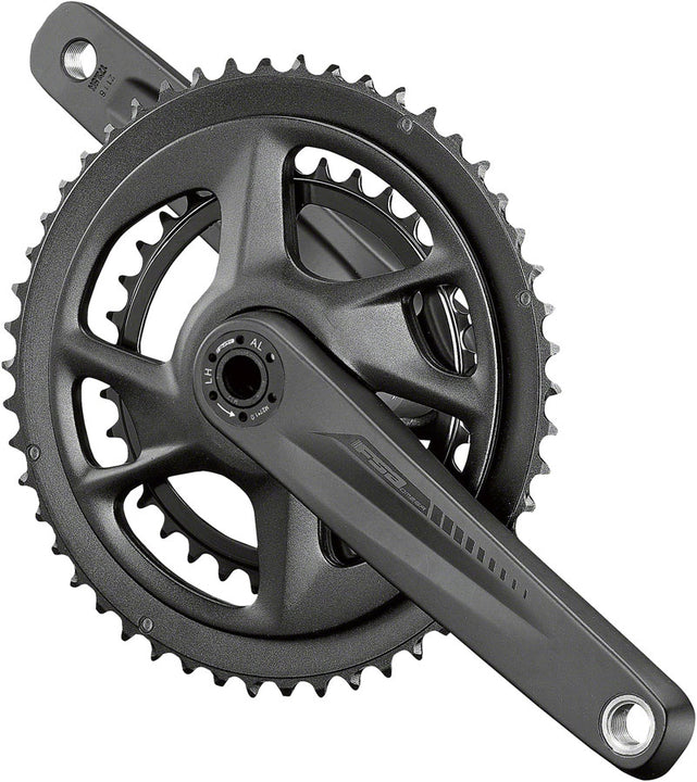 Juego de bielas Omega AGX 2x Full Speed ​​Ahead - 172,5 mm, 11 velocidades, 50/34 dientes DM/90 BCD, eje MegaExo de 19 mm, N11 BLK