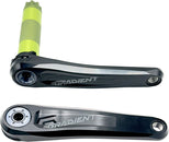 Juego de bielas modulares Full Speed ​​Ahead Gradient 1x (165 mm) Compatible con transmisiones Shimano SRAM de 11/12 velocidades Eje BB392EVO de 30 mm Negro