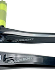 Full Speed Ahead Gradient Modular 1x Crankset - 165mm Fits Shimano SRAM 11/12-Speed Drivetrains 30mm BB392EVO Spindle BLK