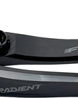 Full Speed Ahead Gradient Modular 1x Crankset - 170mm Fits Shimano SRAM 11/12-Speed Drivetrains 30mm BB392EVO Spindle BLK