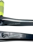 Full Speed Ahead Gradient Modular 1x Crankset - 175mm Fits Shimano SRAM 11/12-Speed Drivetrains 30mm BB392EVO Spindle BLK