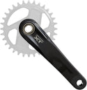 Juego de bielas Shimano Deore XT FC-M8200 (160 mm), 1 brazo de bielas Hollowtech II de montaje directo, forjado y hueco, color negro