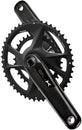 Full Speed Ahead SL-K 2x Modular Carbon Crankset - 170mm For Shimano HG+ 12-Speed 50/40t DM/90 BCD 30mm 386EVO Spindle BLK