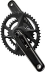 Full Speed Ahead SL-K 2x Modular Carbon Crankset - 172.5mm For Shimano HG+ 12-Speed 50/40t DM/90 BCD 30mm 386EVO Spindle BLK