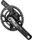 Juego de bielas FSA SL-K Advanced, 2 platos 46/30T, brazo de 165 mm, interfaz de montaje directo, eje 386EVO, 90BCD, color negro