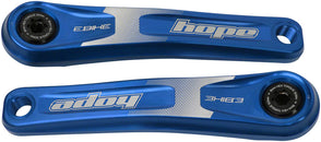 Juego de bielas Hope para bicicleta eléctrica - 155 mm ISIS Specialized Offset Blue