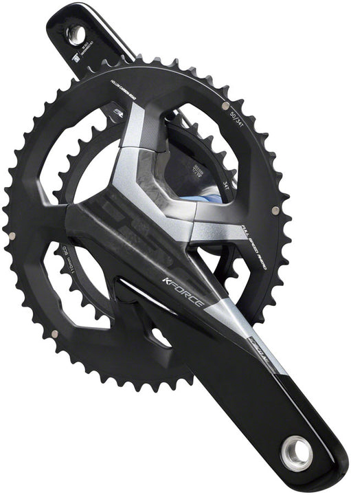 Juego de bielas K-Force WE a toda velocidad: 172,5 mm, 11/12 velocidades, 50/34 dientes, 110BCD, interfaz de eje 386 EVO, color negro