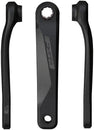 Juego de bielas para bicicleta eléctrica Full Speed ​​Ahead CK-320 - Bosch Gen 3 BNI 165 mm sin tornillos, color negro