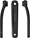 Juego de bielas para bicicleta eléctrica Full Speed ​​Ahead CK-320 (JIS, sin tornillos, 175 mm), color negro