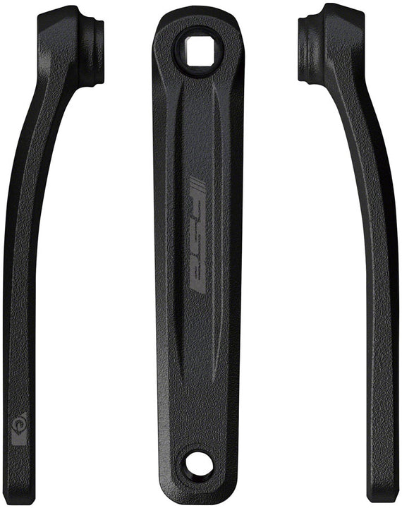 Juego de bielas para bicicleta eléctrica Full Speed ​​Ahead CK-320 - 170 mm JIS sin pernos, color negro