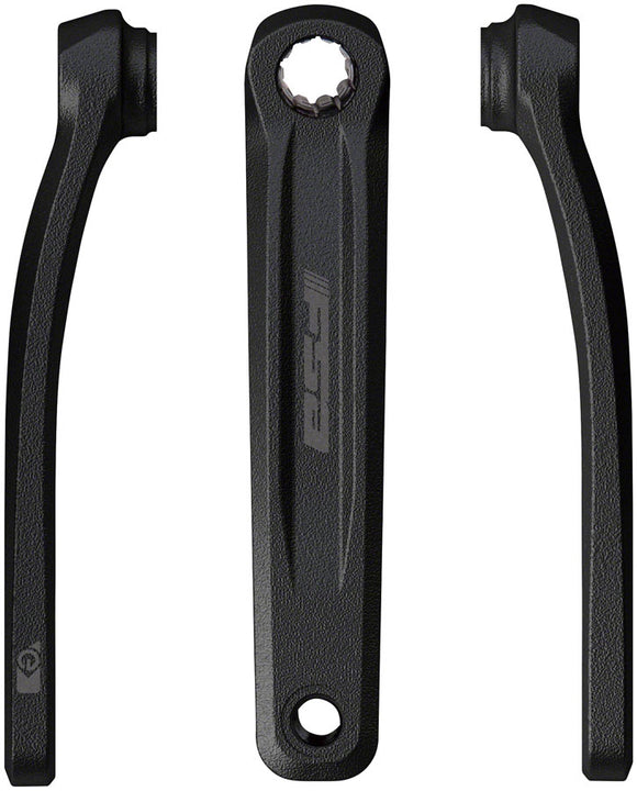Juego de bielas para bicicleta eléctrica Full Speed ​​Ahead CK-320 - ISIS 170 mm (sin tornillos), color negro