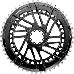 Kit de platos SRAM Force 2x - 46/33 dientes, 2x12 velocidades, 8 tornillos, montaje directo, negro, E1