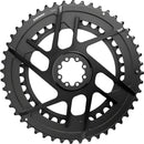 Kit de platos SRAM Rival 2x - 46/33 dientes, 2x12 velocidades, 8 tornillos, montaje directo, negro E1