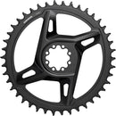 Plato de carretera SRAM Rival X-Sync de montaje directo - 46 dientes, 12 velocidades, 8 tornillos, desplazamiento de 6,5 mm, negro E1