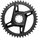 Plato de carretera SRAM Rival X-Sync de montaje directo - 42 dientes, 12 velocidades, 8 tornillos, desplazamiento de 6,5 mm, negro E1