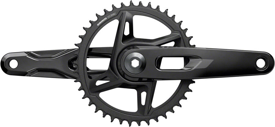 SRAM Rival 1x XPLR Wide Crankset - 165mm 12/13-Speed 42t 8-Bolt Direct Mount DUB Spindle BLK E1