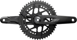 Juego de bielas SRAM Rival - 170 mm, 12 velocidades, 46/33 dientes, 8 tornillos, eje DUB de montaje directo, BLK E1