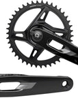 SRAM Rival 1x XPLR AXS Power Meter Wide Crankset - 172.5mm 12/13-Speed 42t 8-Bolt Direct Mount DUB PM Spindle BLK E1