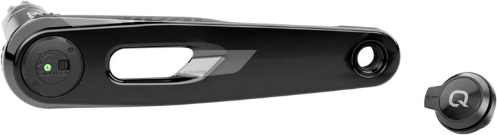 Conjunto de eje de medidor de potencia para brazo de biela izquierdo SRAM Rival AXS - 160 mm, 12/13 velocidades, eje DUB PM, negro E1
