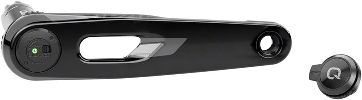 Conjunto de eje de manivela SRAM Rival AXS Wide Left con medidor de potencia - 172,5 mm, 12/13 velocidades, eje DUB PM, negro E1