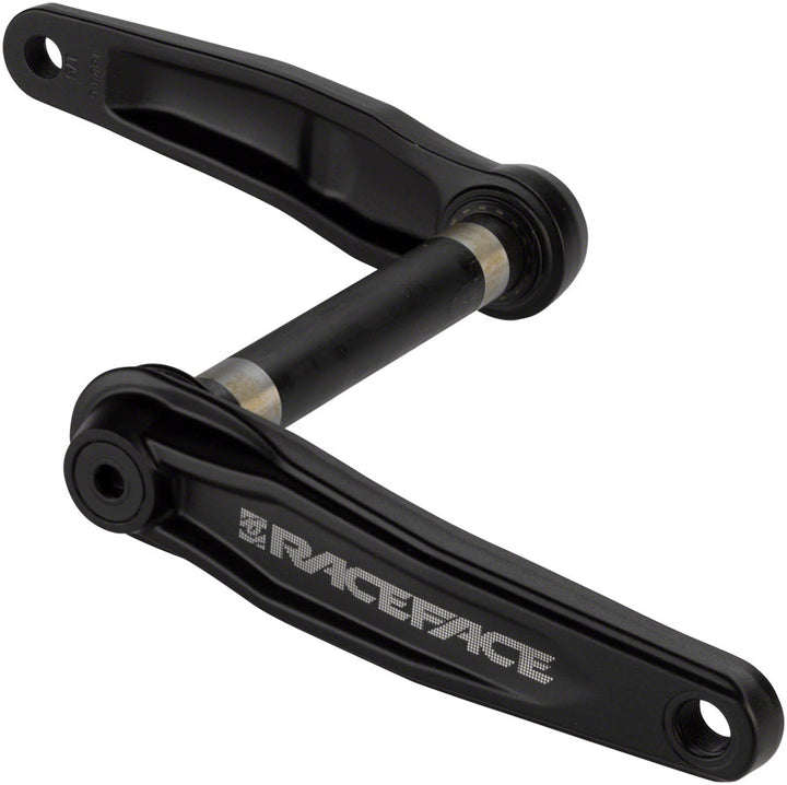 Juego de bielas RaceFace Ride Fat Bike de 175 mm con montaje directo y interfaz RaceFace EXISpindle para espaciado trasero de 190 mm, color negro