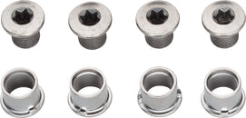 Juego de 8 tornillos para plato central y exterior Shimano SLX FC-M7000-3