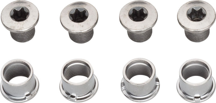 Juego de 8 tornillos para plato central y exterior Shimano SLX FC-M7000-3