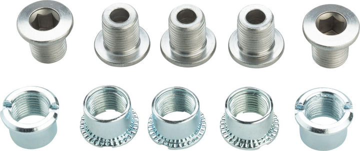 Juego de 10 tornillos para plato exterior/intermedio del modelo protector de plato Shimano Sora FC-R3030-CG