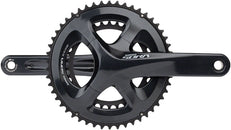 Juego de bielas Shimano Sora FC-R3000 - 175 mm, 9 velocidades, 50/34 dientes, 110 BCD asimétrico, interfaz de eje Hollowtech II, gris