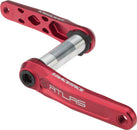 Juego de bielas RaceFace Atlas de 170 mm con eje RaceFace CINCH de montaje directo, color rojo