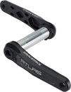 Juego de bielas RaceFace Atlas de 175 mm con eje RaceFace CINCH de montaje directo, interfaz negra