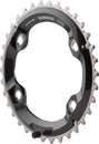 Plato exterior Shimano XT M8000 de 34 dientes y 96 mm, 11 velocidades, para juego de 34 a 24 dientes