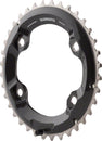 Plato exterior Shimano XT M8000 de 36 dientes y 96 mm, 11 velocidades, para juego de 36 a 26 dientes