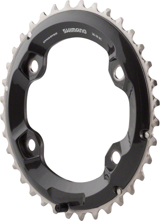 Plato exterior Shimano XT M8000 de 36 dientes y 96 mm, 11 velocidades, para juego de 36 a 26 dientes