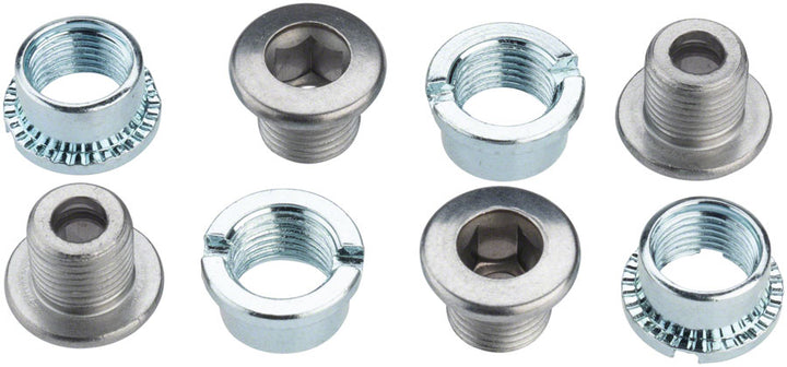Tornillos para plato exterior Shimano Deore FC-M617, 7 mm, 8 piezas.
