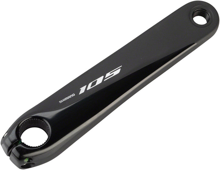 Biela izquierda Shimano 105 FC-R7000 de 170 mm, color negro