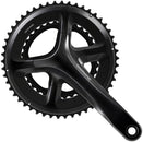 Juego de bielas Shimano 105 FC-RS520 - 165 mm, 12 velocidades, 50/34 dientes, 110 BCD asimétrico, interfaz de eje Hollowtech II, negro
