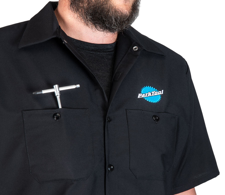 Park Tool MS-3 Mechanic Shirt Black - Large