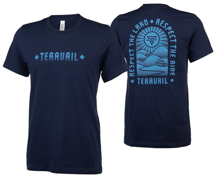 Camiseta Teravail Landmark - Azul marino unisex talla pequeña