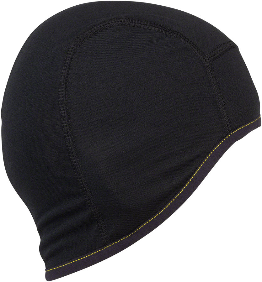 Gorra de ciclismo ligera de lana Stavanger 45NRTH 2023 - Negra (talla pequeña/mediana)