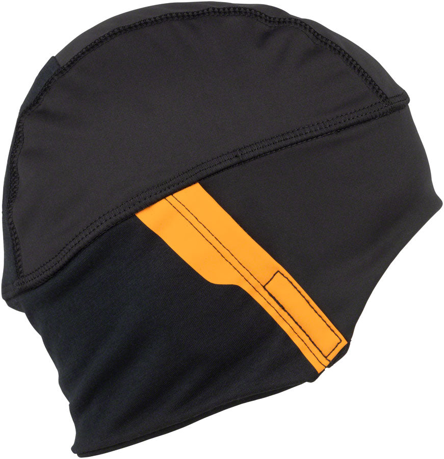 Gorra de ciclismo resistente al viento 45NRTH 2024 Stovepipe - Negra (tallas L/XL)