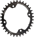Plato elíptico Wolf Tooth 104 BCD - 34 dientes, 104 BCD, 4 tornillos, tope de caída, A BLK