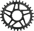 Wolf Tooth Elliptical Direct Mount Chainring - 34t RaceFace/Easton CINCH Direct Mount Drop-Stop A For Boost Cranks 3mm Offset - Black