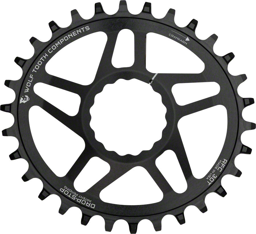 Wolf Tooth Drop Stop PowerTrac SRAM Direct Mount Chainring - Thumbnail 4