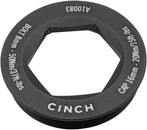 Juego de tapa y arandela para extractor de cigüeñal RaceFace CINCH - Para XC/AM, negro mate