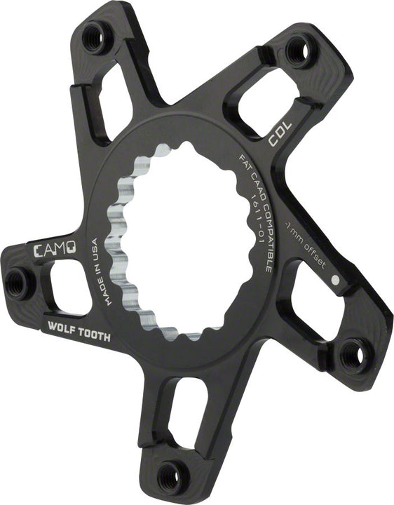 Araña de montaje directo Cannondale Wolf Tooth CAMO - M1 para Fat CAAD con desplazamiento de 0 mm