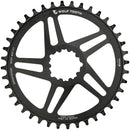 Plato de montaje directo Wolf Tooth - 40 dientes SRAM de montaje directo para SRAM, 3 tornillos, 6 mm de desplazamiento, Drop-Stop B, compatible con Flattop, negro