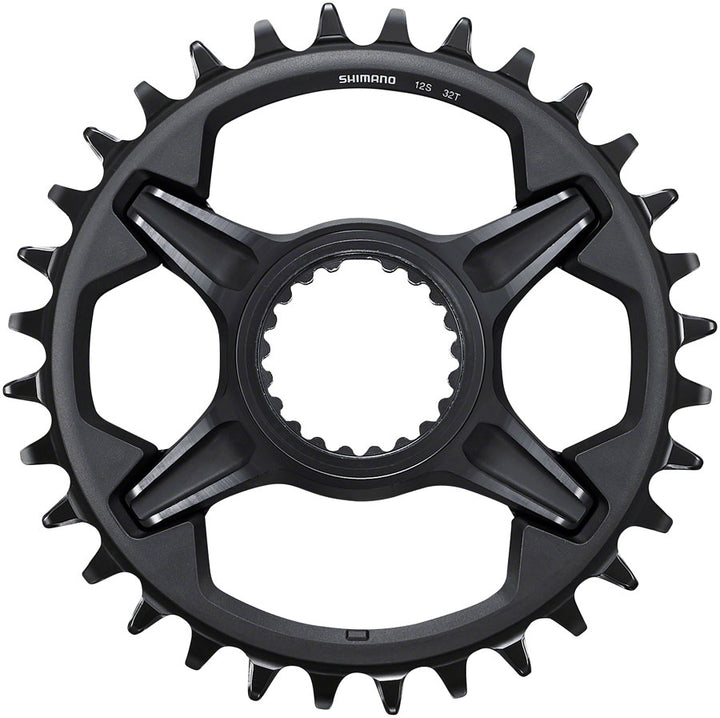 Plato Shimano XT SM-CRM85 34 dientes 1x para bielas M8100 y M8130, color negro